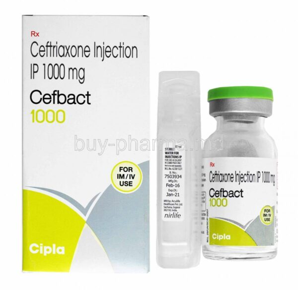 Cefbact (Rochepin)1 Gms