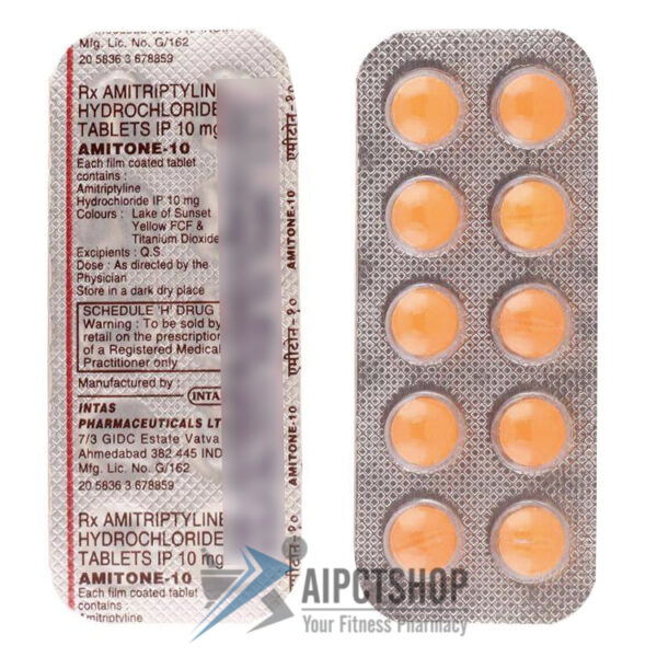 Amitone (Amitriptylene / Amitriptyline)10 Mg 200 tablet