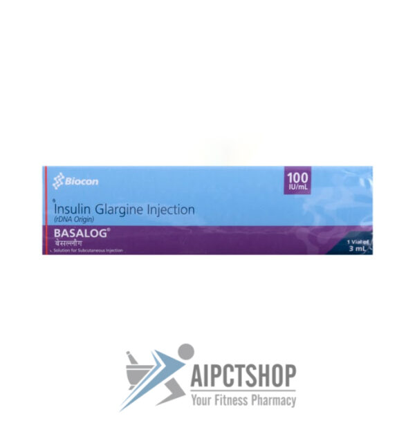 Basalog Insulin Vial (Insulin Glargine Vial)100UI/ml