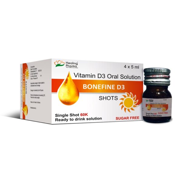 Cholecalciferol 60000 iu (Bonefine D3 Shots) – 5 ml
