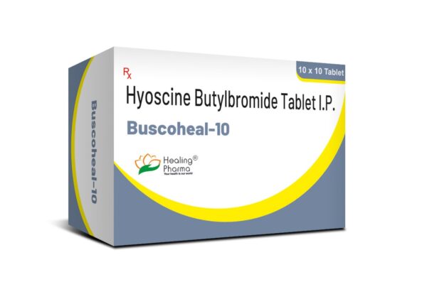Hyoscine Butylbromide 10mg (Buscoheal 10) – 10 Tablets