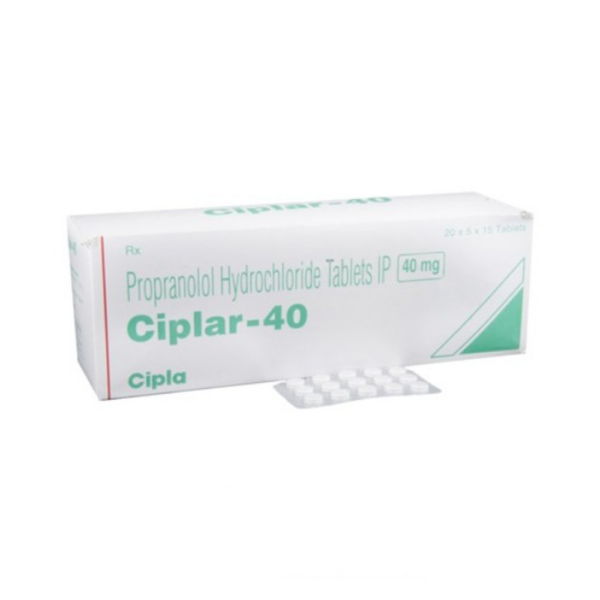 Ciplar - 40 (Inderal)40 Mg - 1500 tablets