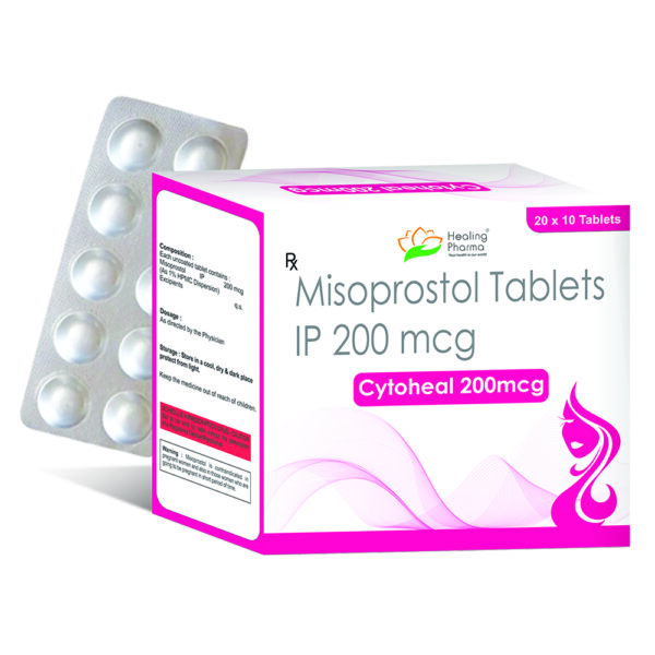 Misoprostol 200mcg (Cytoheal 200) - 10 Tablets