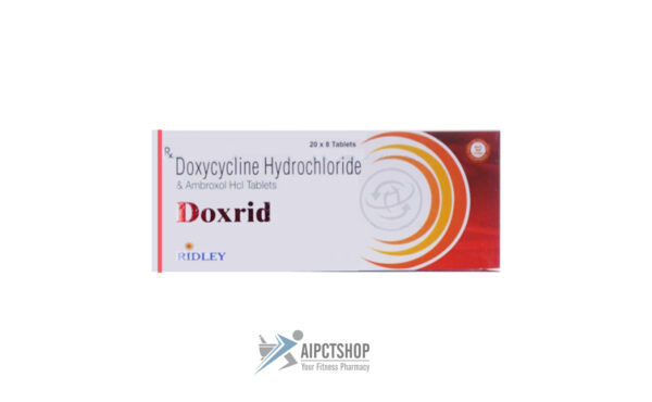 Doxycycline - 100 mg Doxrid - 160 tablets
