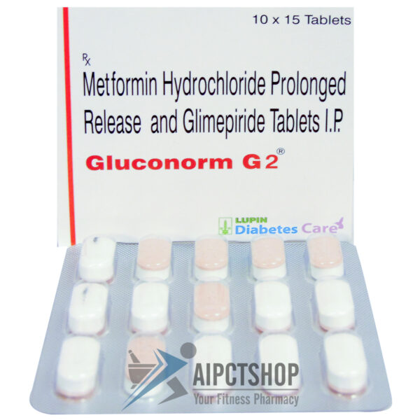 Gluconorm G2 (Amaryl M)2/500 Mg - 150 tablet