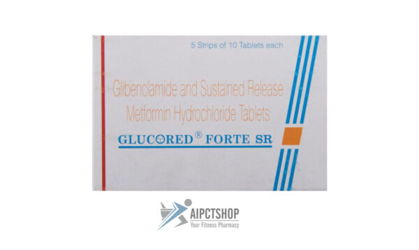 Glucored Forte SR (Glyburide/Metformin) 5/500mg - 50 tablet
