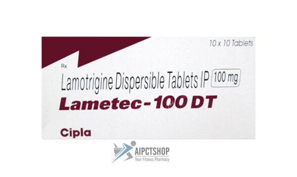 LAMETEC DT (Lamictal)100mg - 100 tablet