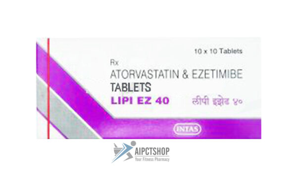Lipi EZ (Ezetimibe/Atorvastatin)10/40mg - 100 tablet