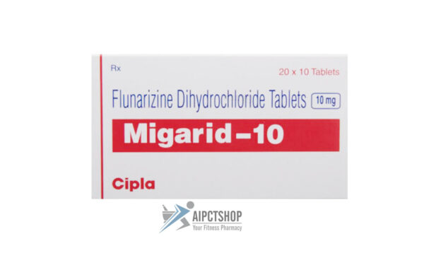 Migarid (SIBELIUM)10mg - 200 tablet