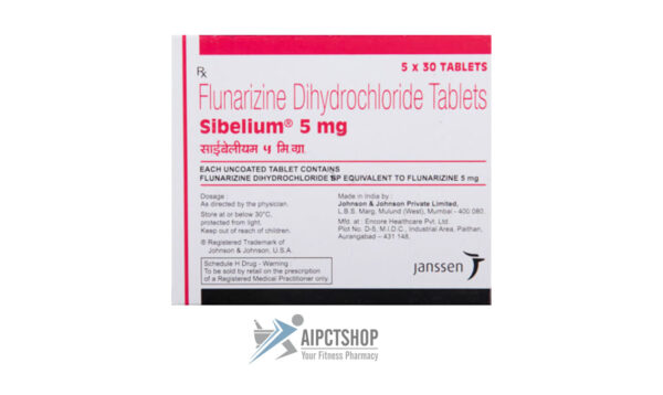 Migarid (SIBELIUM)5 mg - 200 tablet