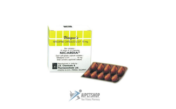 NICARDIA (Procardia)10mg - 500 tablet