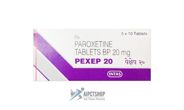PEXEP (Paxil)20mg - 50 tablet