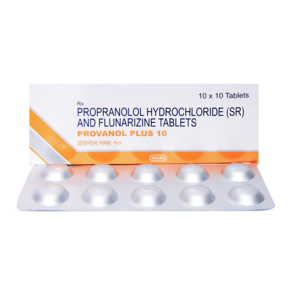 Provonal Plus 10 (Inderal)40 Mg 10 Mg - 100 tablet