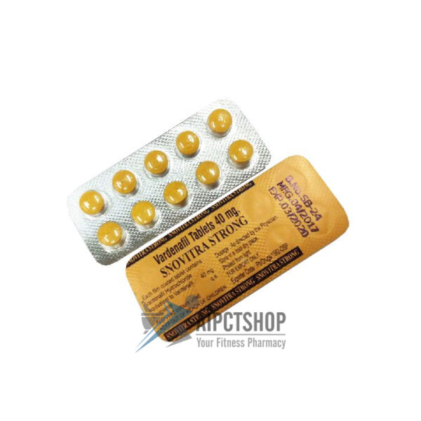 Snovitra Strong - Levitra 40 mg - 10 tablet Vardenafil