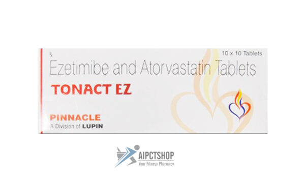 Tonact EZ (Ezetimibe/Atorvastatin)10/10mg - 150 tablet