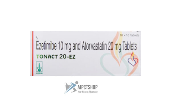 Tonact EZ (Ezetimibe/Atorvastatin)10/20mg - 150 tablet