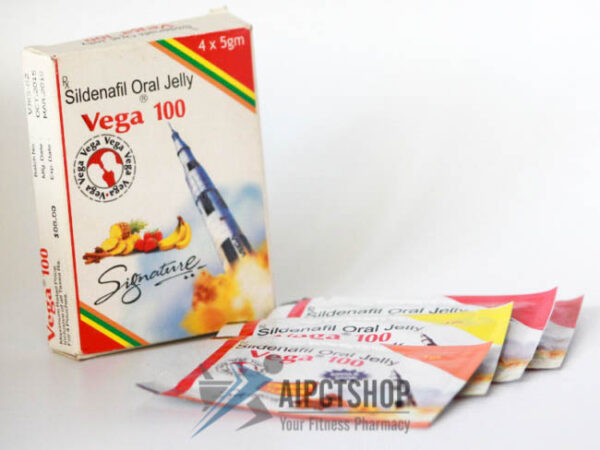 Vega Oral Jelly / Viagra Jelly 4 Sachets 100 mg