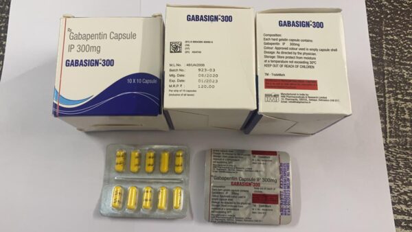 Gabasign 300 mg  Gabapentin 10 pill