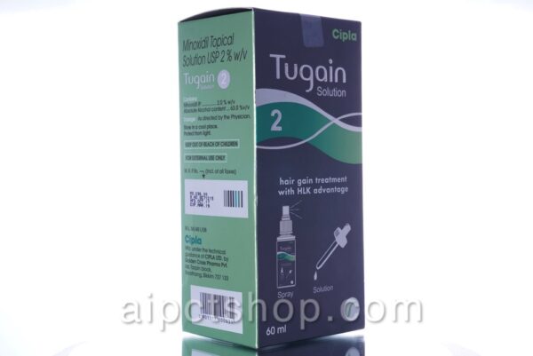 Tugain 2% Solution Minoxidil Rogaine